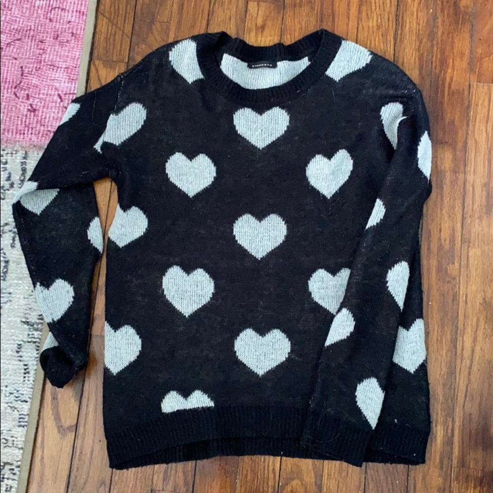 Heart sweater